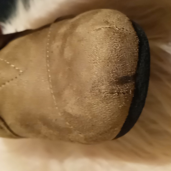 NEW! Top Moda Forever Link  Faux Suede  Booties Camel SIZE 5 1/2 - Picture 6 of 10